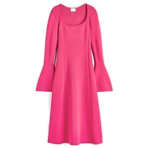 H&M fine knit flared dress